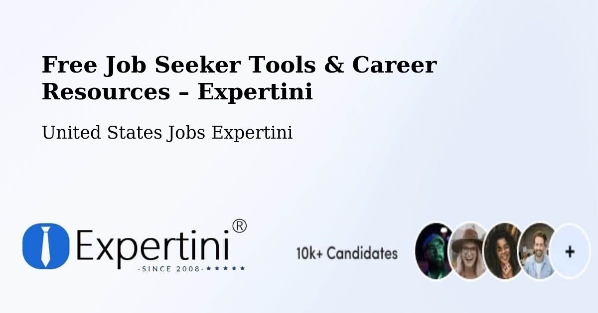Free Job Seeker Tools & Career Resources – North Bergen - North Bergen, United States Jobs Expertini