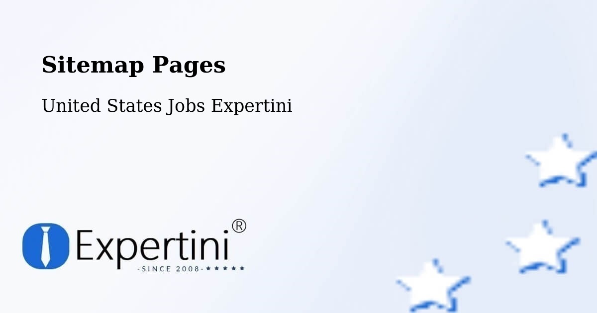 Sitemap Pages - North Bergen - United States Jobs Expertini