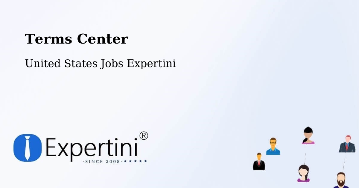 Terms of Service – North Bergen - United States Jobs Expertini